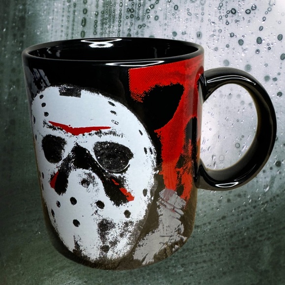 Friday The 13th officially licensed ceramic 20oz Jason Voorhees mug, NWT - Picture 1 of 8